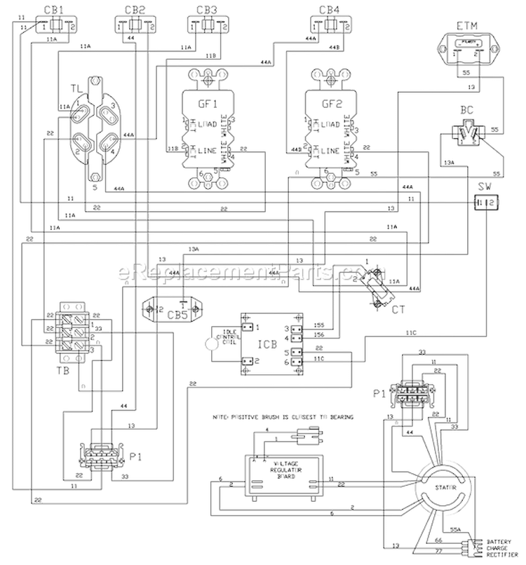 Page F Diagram and Parts List for 1935-0  Briggs and Stratton Generator